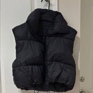 Black Puffer Vest